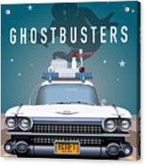 Ghostbusters - Alternative Movie Poster Acrylic Print