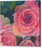 Giant Showy Rose Acrylic Print