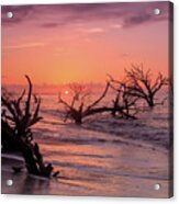 Dawn At The Edge Of The World Acrylic Print