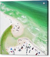 Grayton Beach Hang Time Acrylic Print