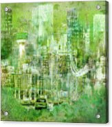 Green City Acrylic Print