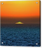 Green Flash At Sea I Acrylic Print