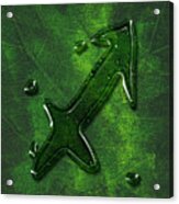 Green Sagittarius Acrylic Print