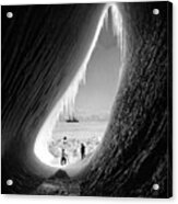 Grotto In An Iceberg - 1911 Acrylic Print
