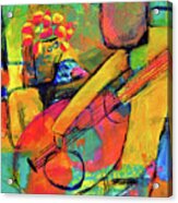 Guitar Player Acrylic Print