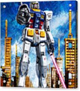 Gundam Parco Dora Acrylic Print