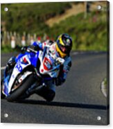 Guy Martin Tt 2012 Acrylic Print