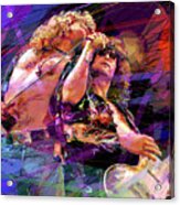 Led Zeppelin- Plant And Page Acrylic Print