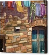 Hanging Out To Dry Acrylic Print