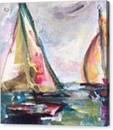 Happy Sails Acrylic Print