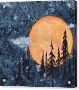 Harvest Moon - The Forest Acrylic Print