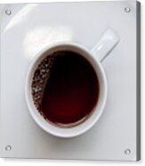 Healthy Black Tea On A Cup Acrylic Print