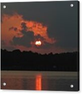 Heaven, Hell, And Hope Sunrise Acrylic Print