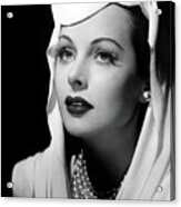 Hedy Lamarr In The Conspirators -1944-, Directed By Jean Negulesco. Acrylic Print