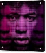 Hendrix - Purple Hazy Acrylic Print