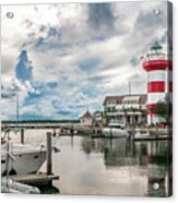 Hilton Head Island South Carolina Harbour Town Beautiful Lighthouse Acrylic Print
