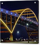 Hoan Bridge Acrylic Print