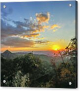 Honduras Sunset Acrylic Print