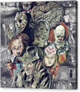 Horror Movie Murderers Acrylic Print