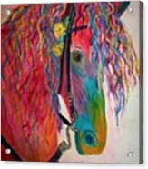 Horse Of A Different Color Acrylic Print