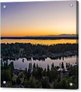 Horsehead Bay Pano Acrylic Print