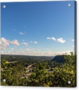 Hudson Valley Scenic View Port Jervis Ny Acrylic Print