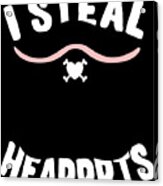 I Steal Hearrrts Valentines Pirate Acrylic Print