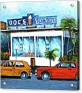 Ice Cream Restaurant In Delray Beach Fl Acrylic Print