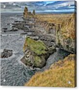 Iceland Cliffs Acrylic Print