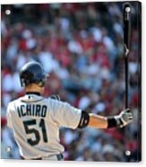 Ichiro Suzuki Acrylic Print