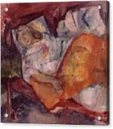 In Bed, 1914 Acrylic Print