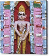 India, Ahmedabad, Sacred Divinity Statuette Acrylic Print