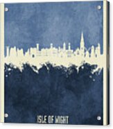 Isle Of Wight England Skyline #97 Acrylic Print