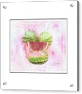 It's Watermelon Time Acrylic Print