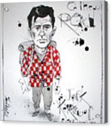 Jack Kerouac Acrylic Print