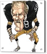 Jack Lambert, Home Jersey Acrylic Print