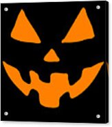 Jack-o-lantern Pumpkin Halloween Acrylic Print