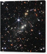 James Webb Space Telescope First Deep Field, Galaxy Cluster Smacs 0723 Acrylic Print