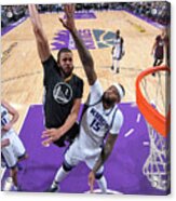 Javale Mcgee And Demarcus Cousins Acrylic Print
