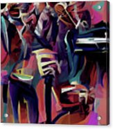 Jazz Band Acrylic Print