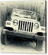 Jeep Wrangler Tj Acrylic Print