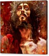 Jesus Of Nazereth Portrayed By Actor Robert Powell Acrylic Print
