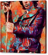 Jim Morrison Tribute Art Soul Kitchen Acrylic Print
