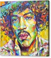 Jimi Hendrix Acrylic Print