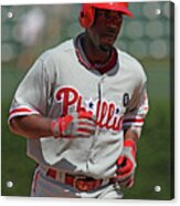 Jimmy Rollins Acrylic Print