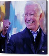 Joe Biden New American President Acrylic Print