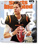 Joe Burrow 2022 Nfl Football Preview Sports Illustrated Issue Cover Acrylic Print
