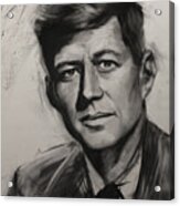 John F. Kennedy As Senator Acrylic Print