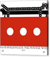 Julius Klinger Posters - Mem Rasierklingen, M.e. Mayer Austrian Razor Blade Company Advertisement Acrylic Print
