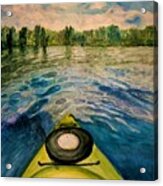 Kayak Dreams Acrylic Print